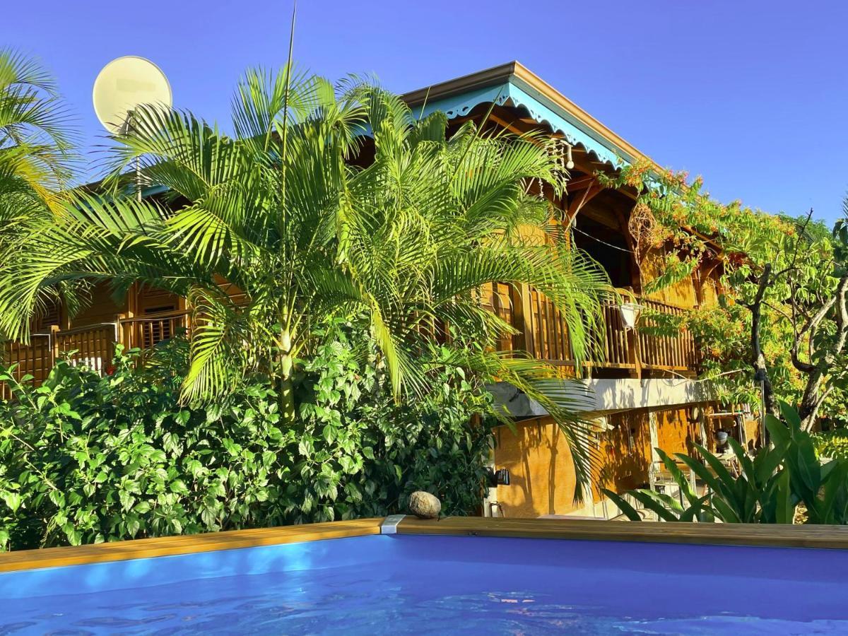 Villa Nature Caraibe Lodge, Vue Mer, Piscine Privee Десе Екстер'єр фото