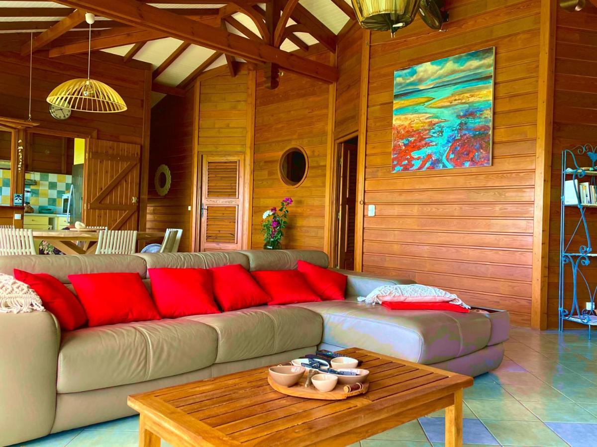 Villa Nature Caraibe Lodge, Vue Mer, Piscine Privee Десе Екстер'єр фото