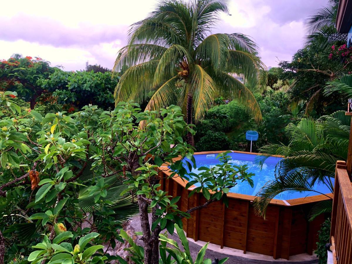 Villa Nature Caraibe Lodge, Vue Mer, Piscine Privee Десе Екстер'єр фото
